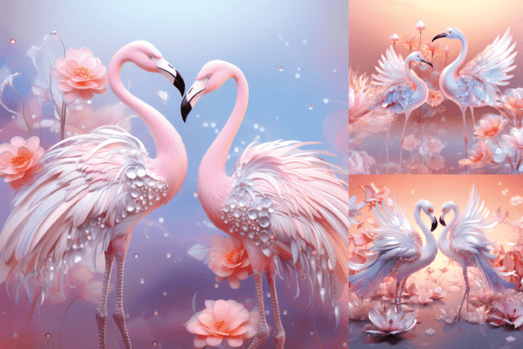 Download Pastel Pink Flamingos Printable Images - Pastel pink Collection