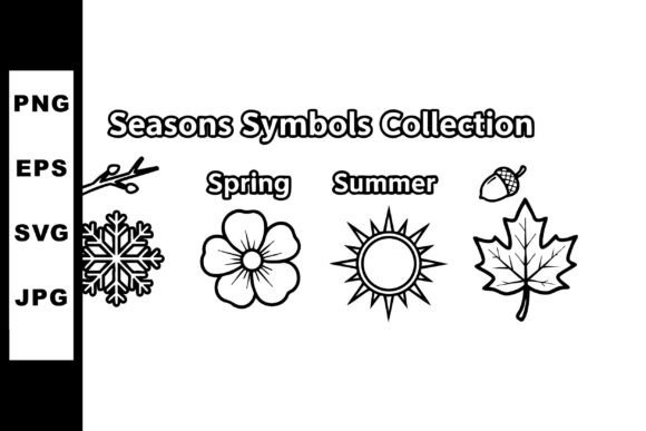 Download Seasons Symbols Collection with Spring F - Seasons Collection