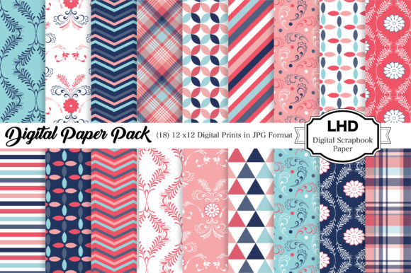 Download Digital Patterned Paper Backgrounds - Premium Resources